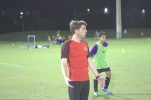 soccer training coach