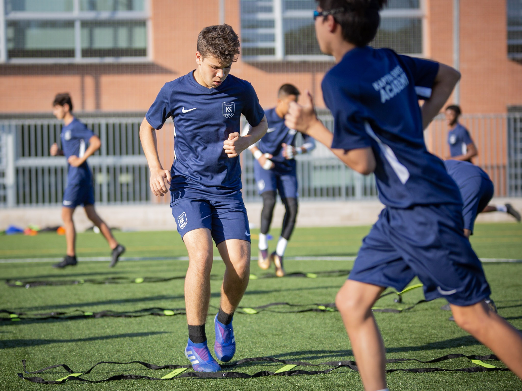 high school soccer skills training