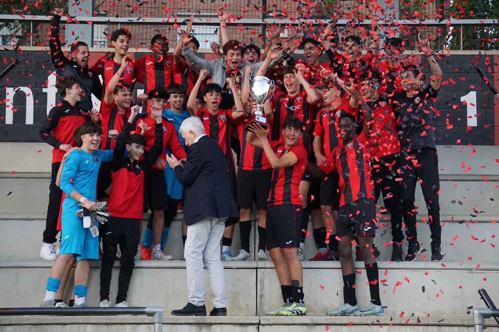 KSA players win the league undefeated with Sant Cugat