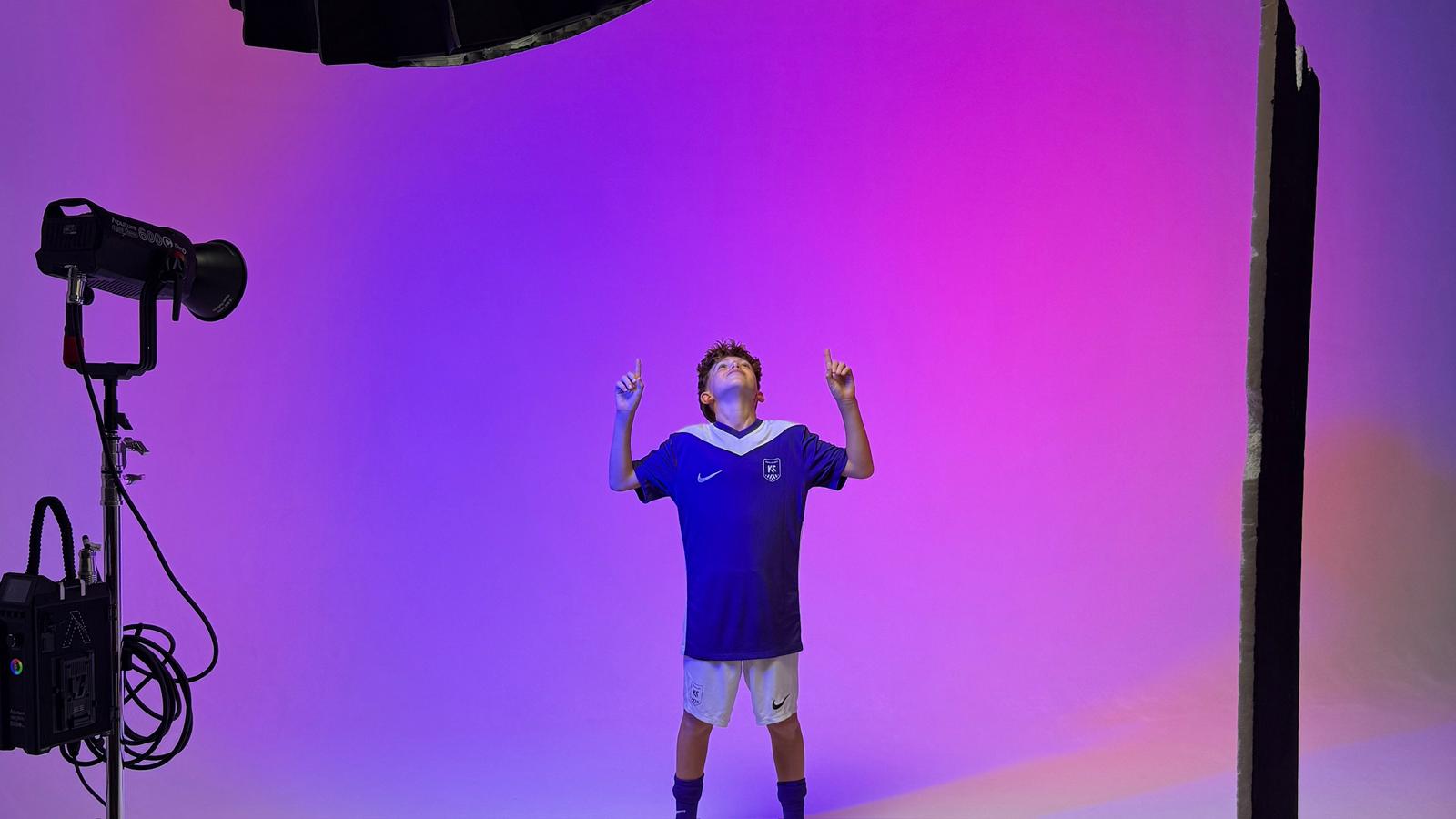 The work behind Kaptiva Sports Academy's social media