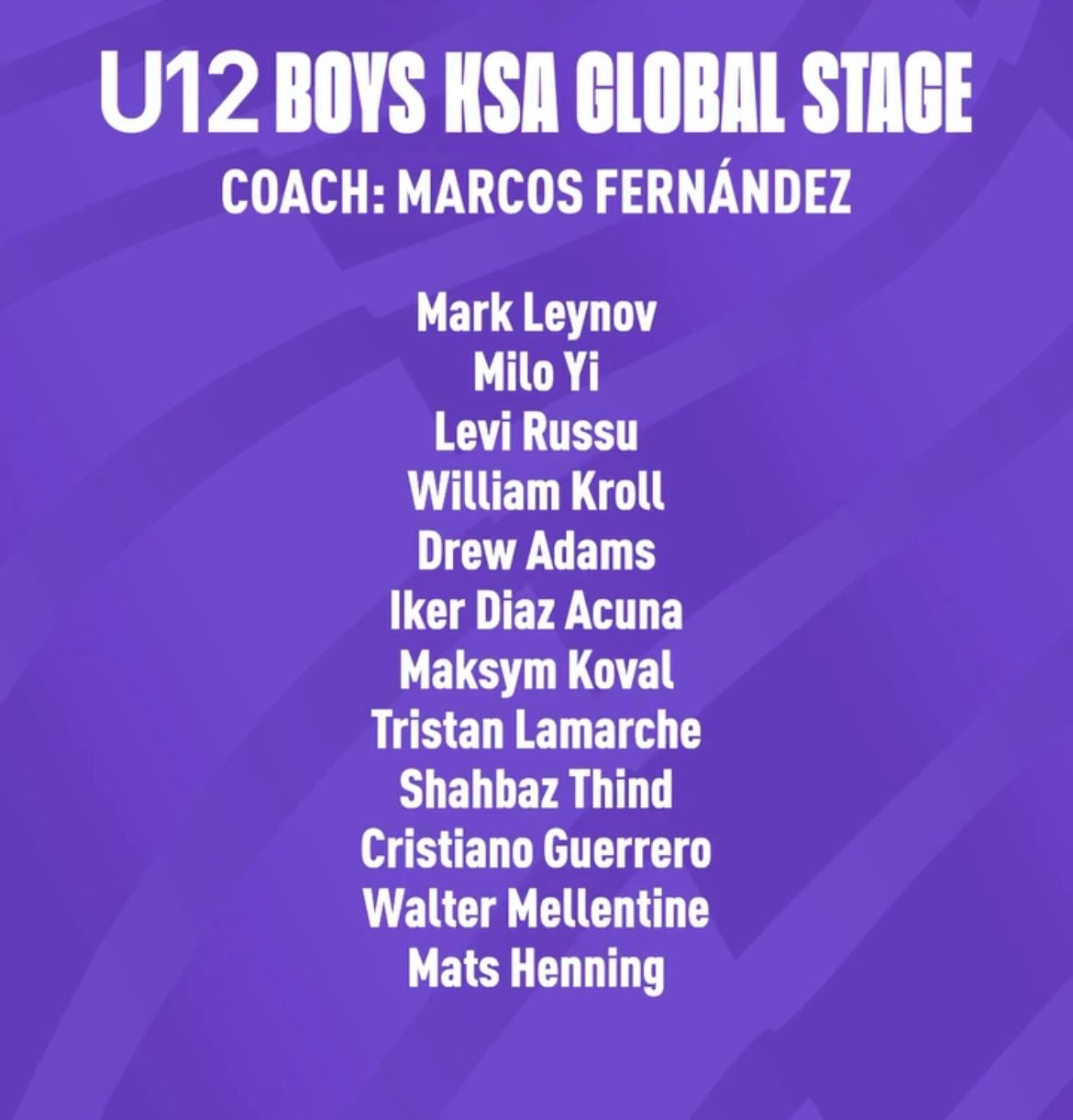 Surf Cup U12 boys