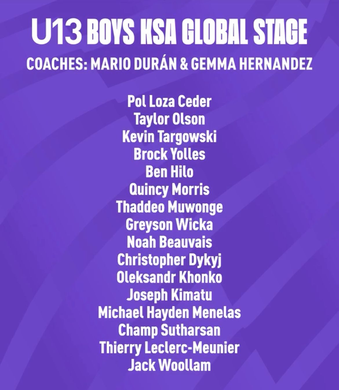 Surf Cup U13 Surf Cup U13