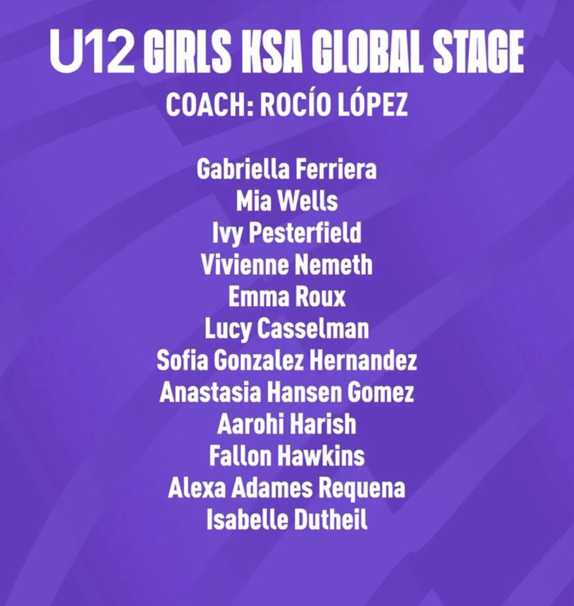 Surf Cup U12 girls Surf Cup U12 girls