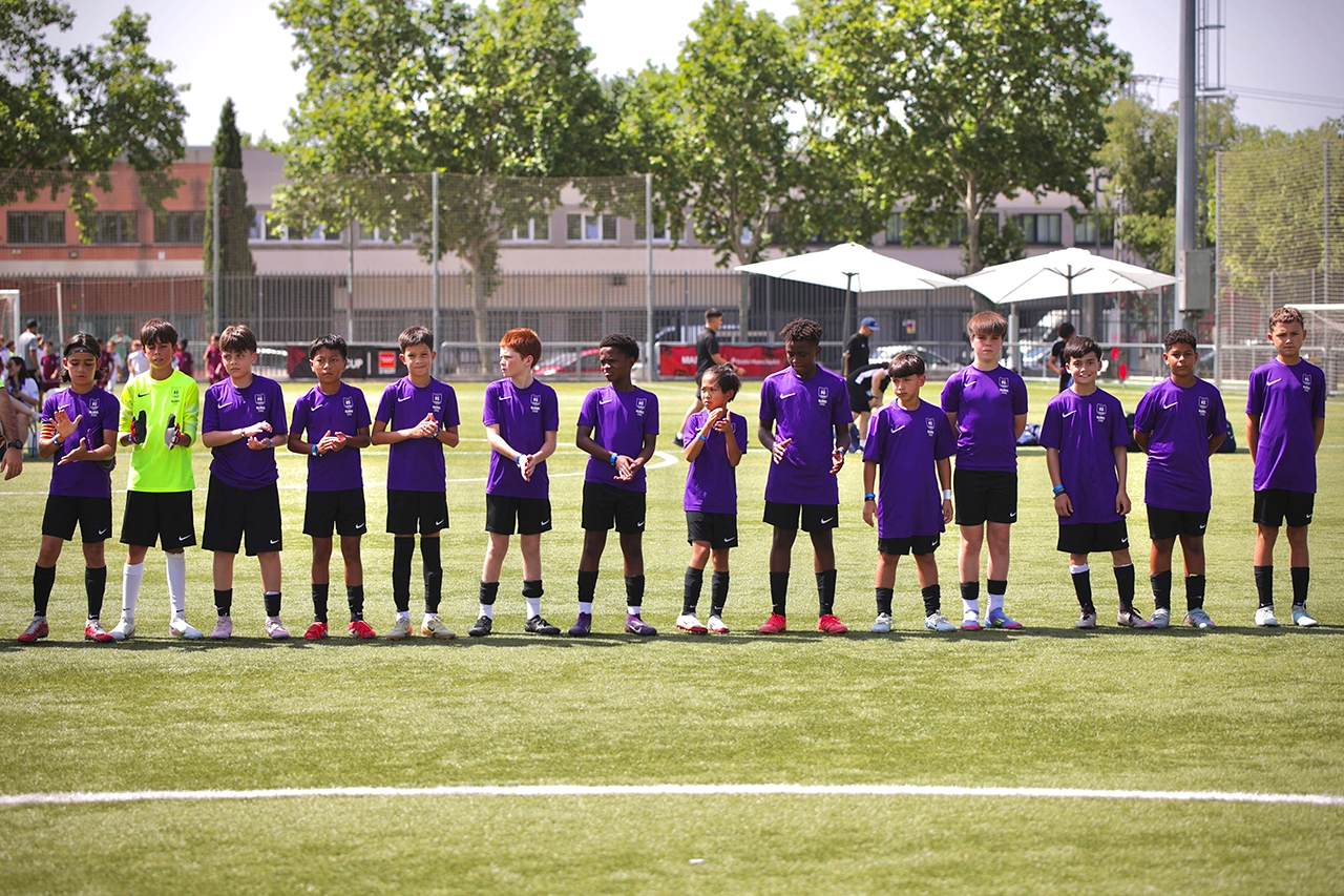 U11 and U12 boys teams competing in the USA Cup